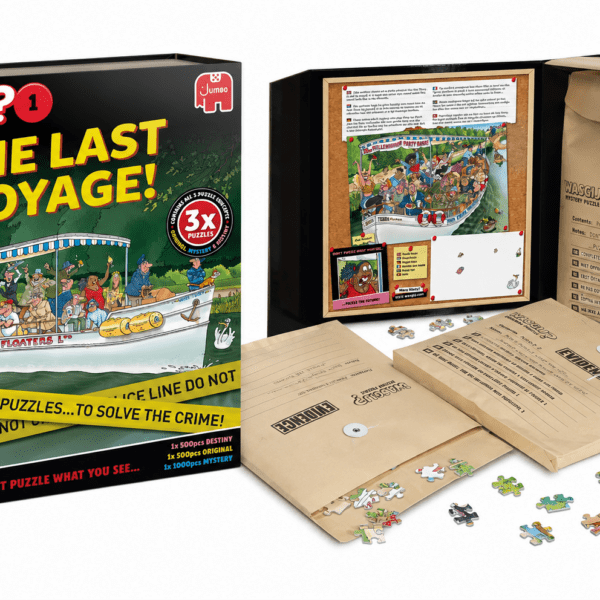 Coffret puzzle enquête Wasgij Pieces of Evidence