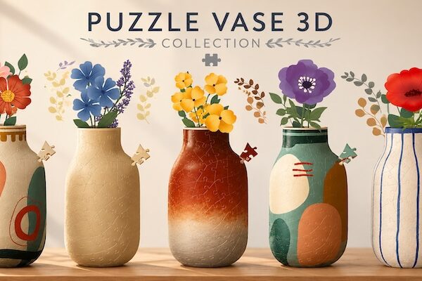 Ravensburger Puzzle Vase 3D banner