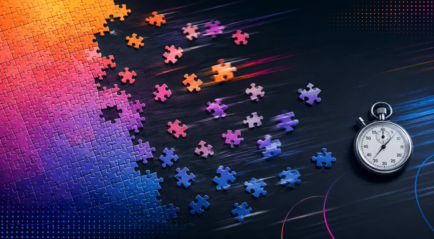 Speed Puzzling competition banner